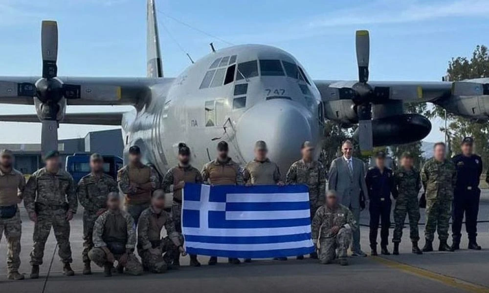 ΓΕΕΘΑ: Αναχώρησε για τη Λιβύη το C-130 με 2τόνους τρόφιμα και 1 τόνο φαρμακευτικού υλικού